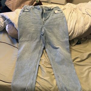 Abercrombie Curve Love Straight Jeans
